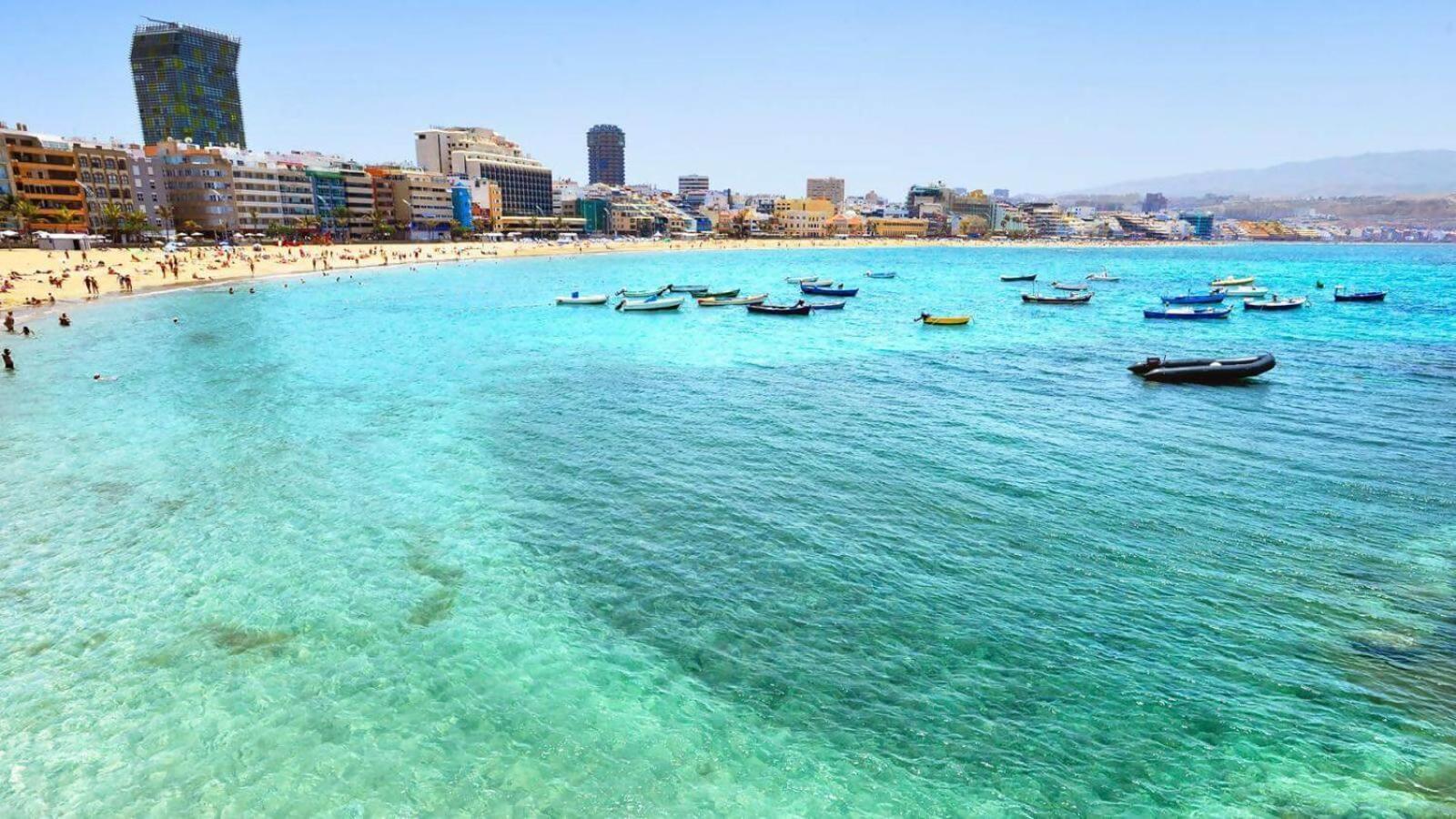 Апартаменты Marsin Playa Terrace Sea Front View Лас-Пальмас-де-Гран-Канария Экстерьер фото